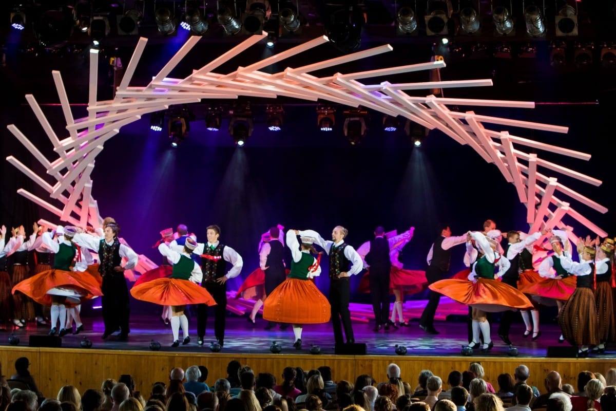 VIII Starptautiskā tautas deju festivāla "Sudmaliņas" atklāšanas diena