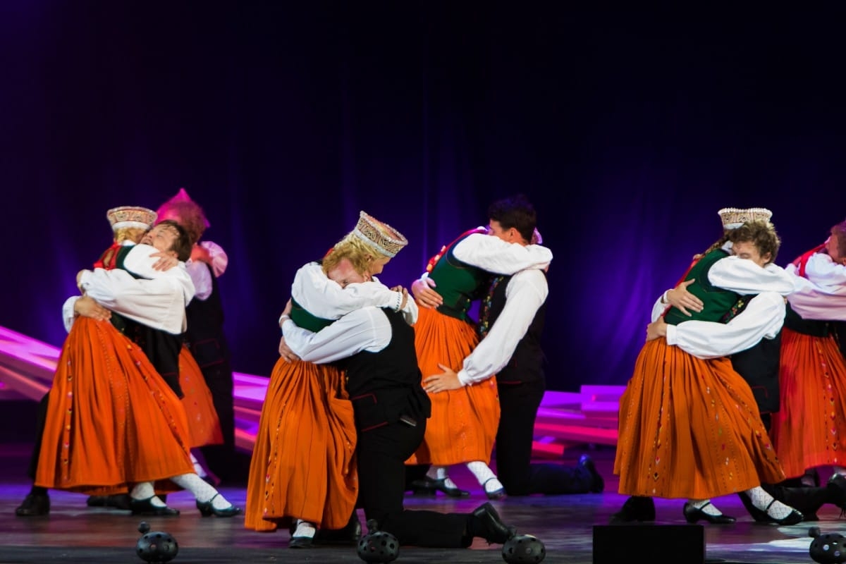 VIII Starptautiskā tautas deju festivāla "Sudmaliņas" atklāšanas diena