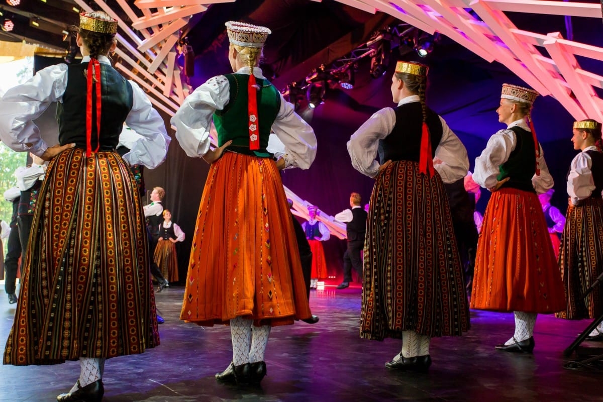 VIII Starptautiskā tautas deju festivāla "Sudmaliņas" atklāšanas diena