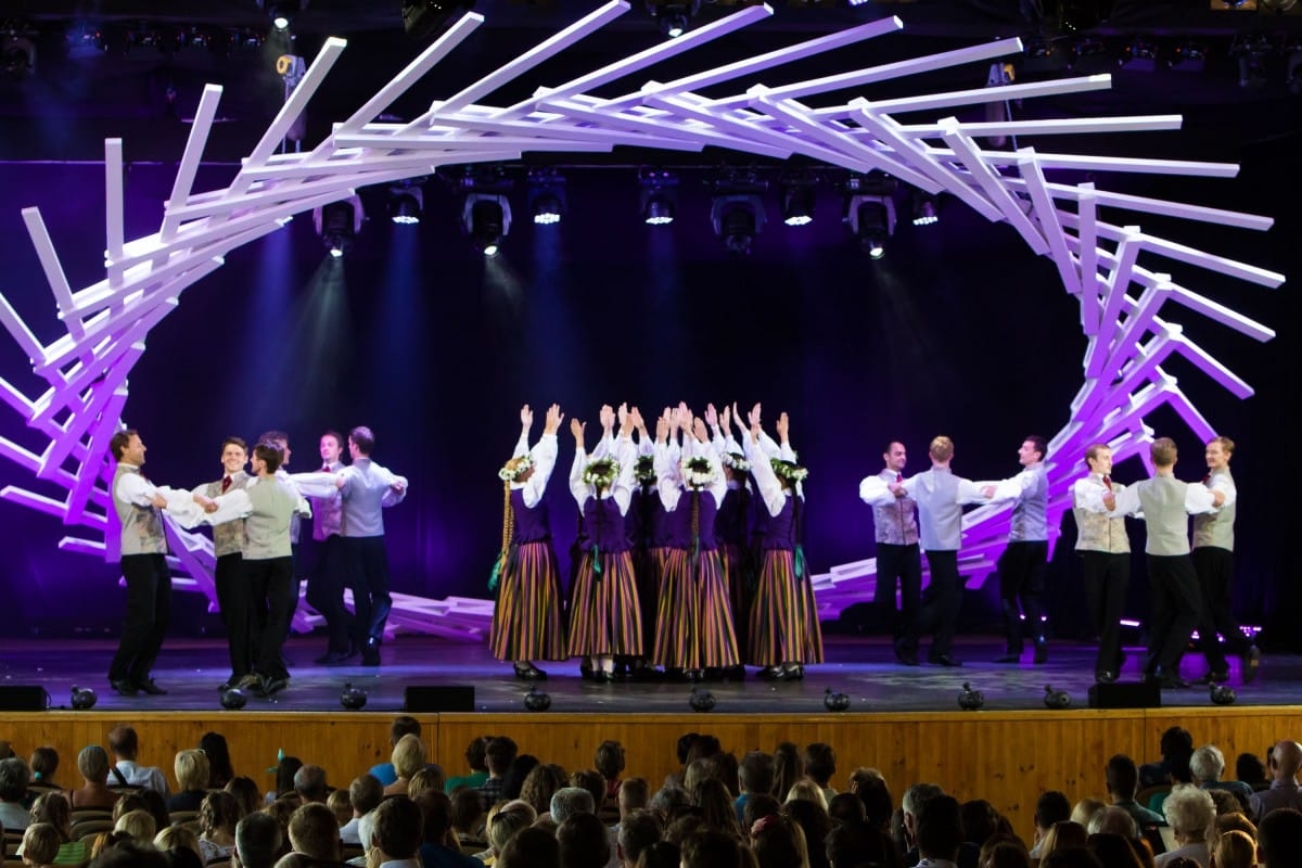 VIII Starptautiskā tautas deju festivāla "Sudmaliņas" atklāšanas diena