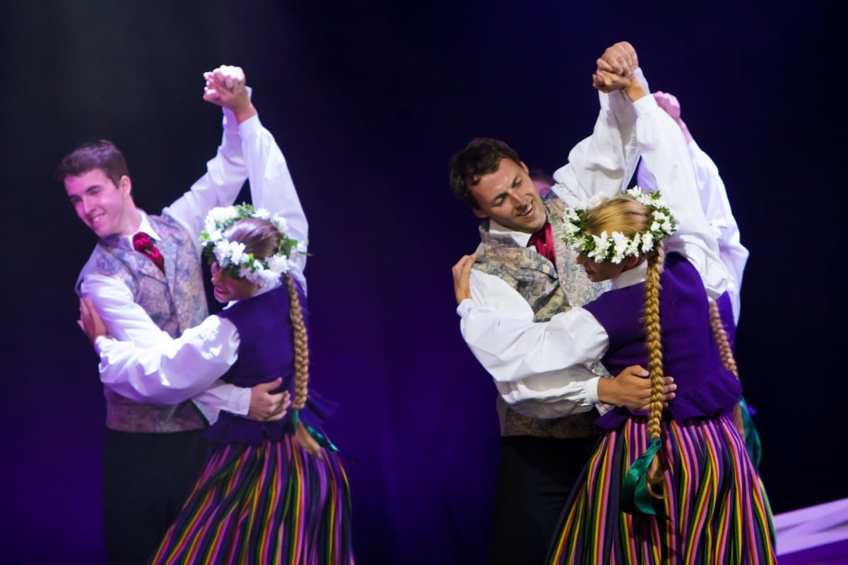 VIII Starptautiskā tautas deju festivāla "Sudmaliņas" atklāšanas diena
