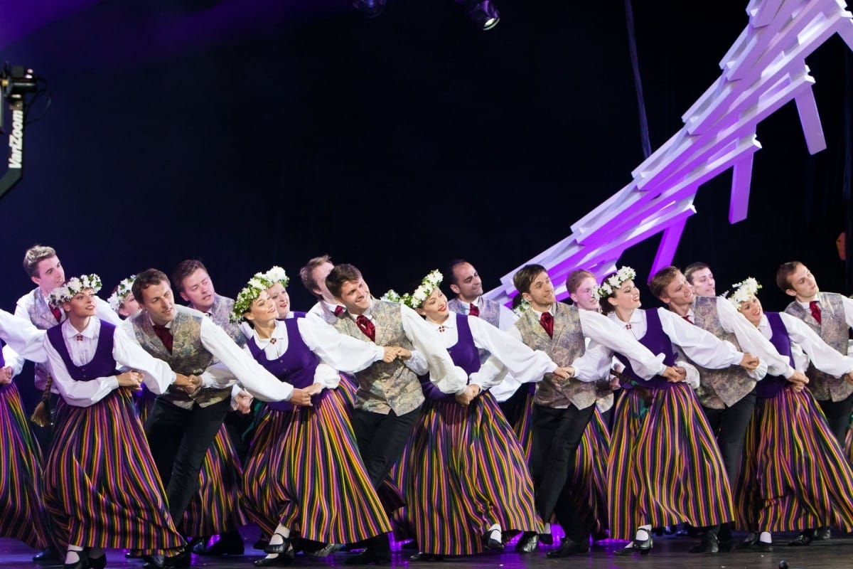 VIII Starptautiskā tautas deju festivāla "Sudmaliņas" atklāšanas diena