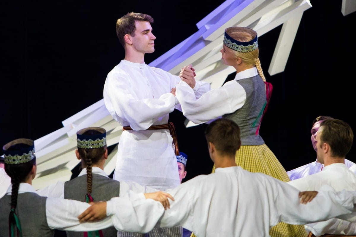 VIII Starptautiskā tautas deju festivāla "Sudmaliņas" atklāšanas diena