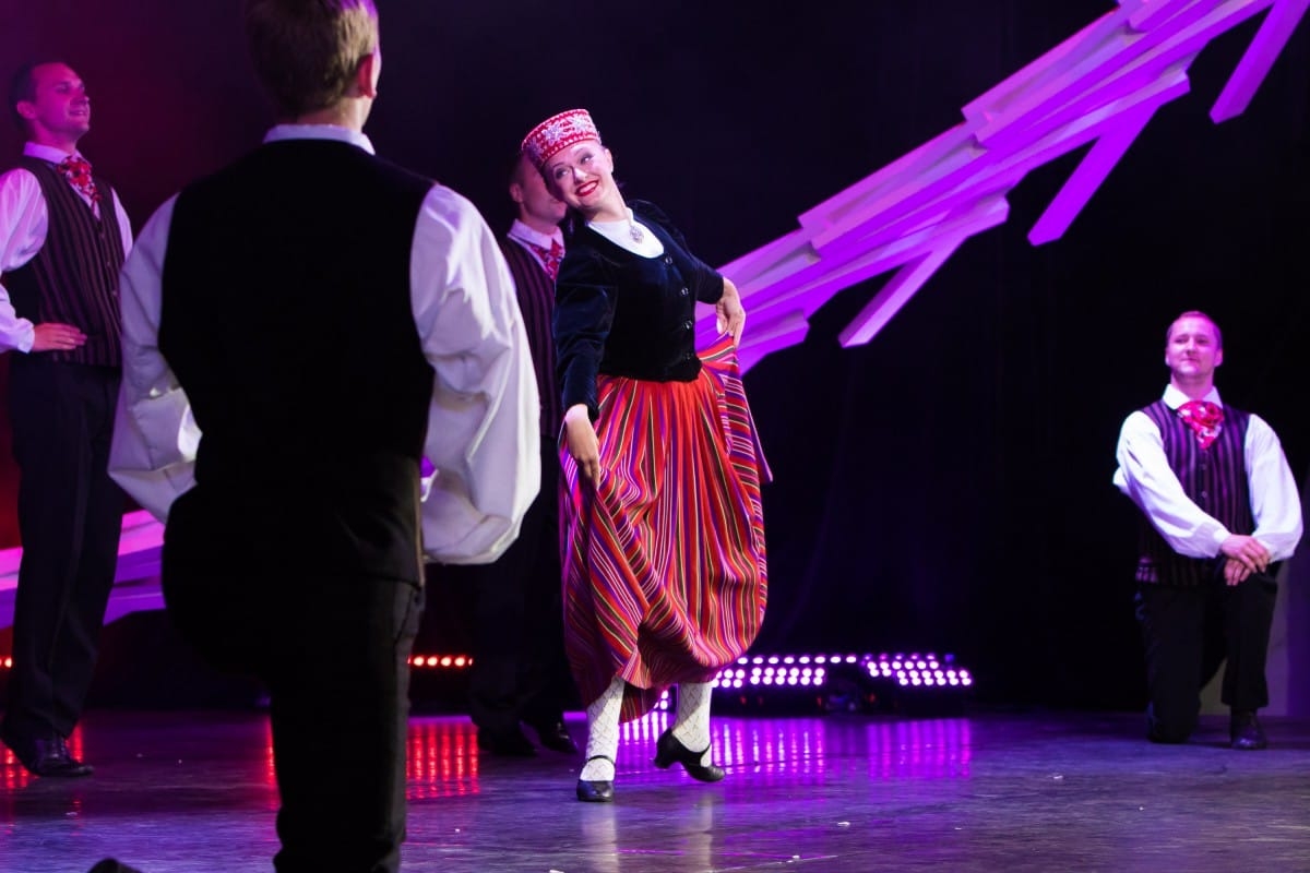 VIII Starptautiskā tautas deju festivāla "Sudmaliņas" atklāšanas diena