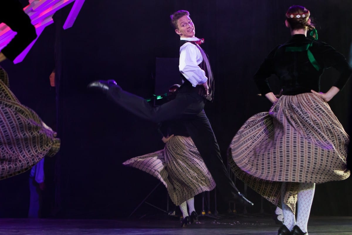VIII Starptautiskā tautas deju festivāla "Sudmaliņas" atklāšanas diena