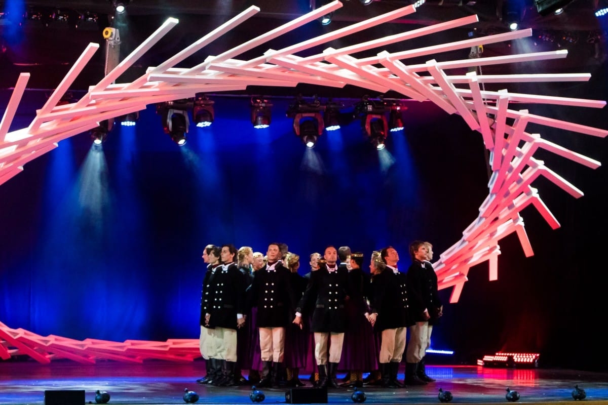 VIII Starptautiskā tautas deju festivāla "Sudmaliņas" atklāšanas diena