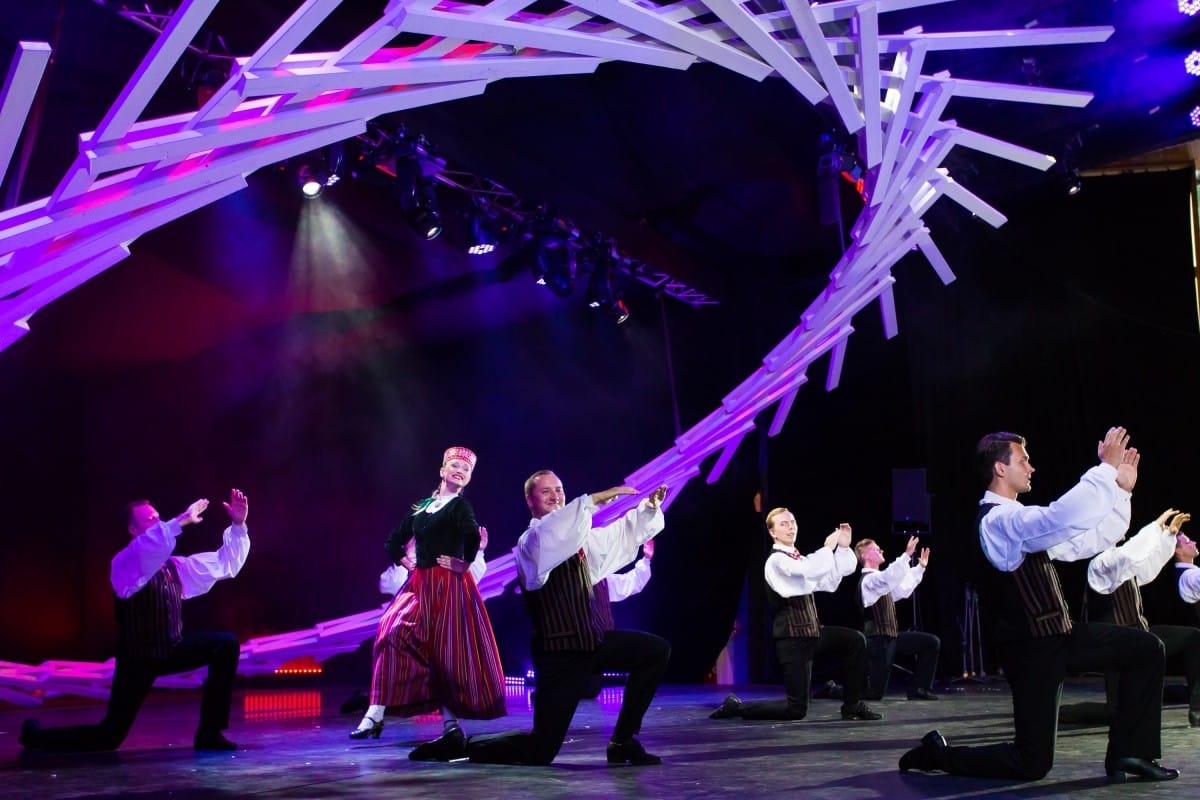VIII Starptautiskā tautas deju festivāla "Sudmaliņas" atklāšanas diena