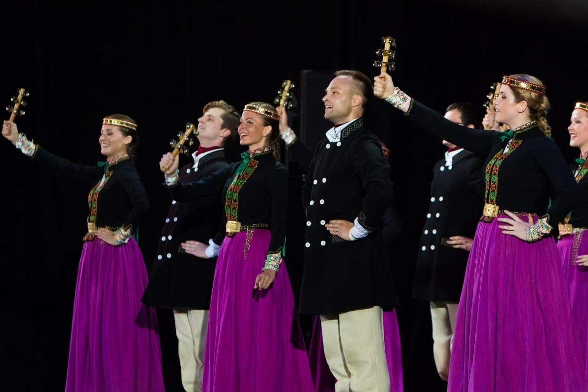 VIII Starptautiskā tautas deju festivāla "Sudmaliņas" atklāšanas diena