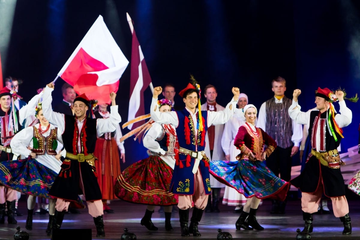 VIII Starptautiskā tautas deju festivāla "Sudmaliņas" atklāšanas diena