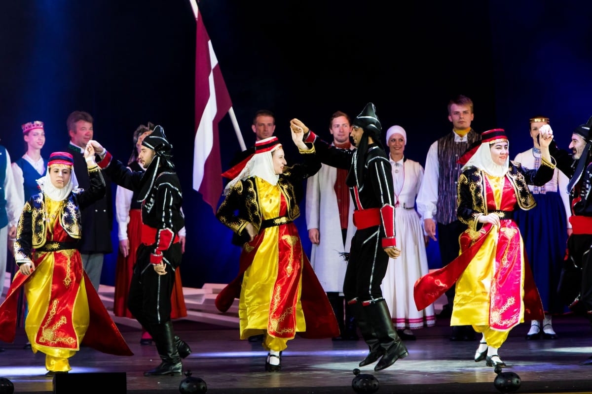 VIII Starptautiskā tautas deju festivāla "Sudmaliņas" atklāšanas diena