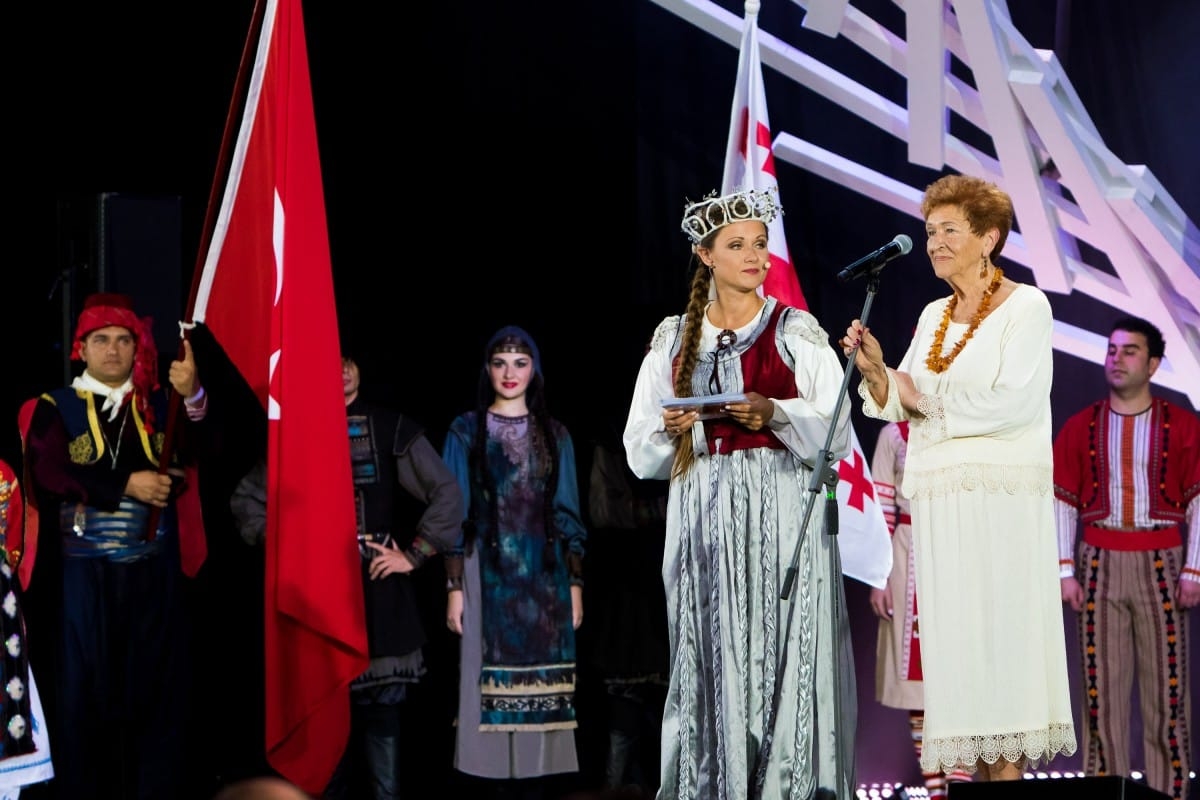 VIII Starptautiskā tautas deju festivāla "Sudmaliņas" atklāšanas diena
