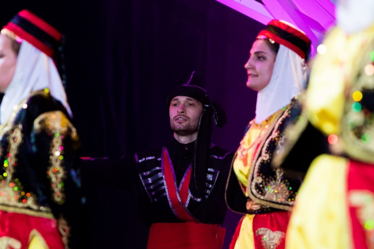 VIII Starptautiskā tautas deju festivāla "Sudmaliņas" atklāšanas diena