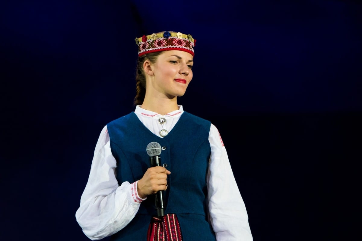 VIII Starptautiskā tautas deju festivāla "Sudmaliņas" atklāšanas diena