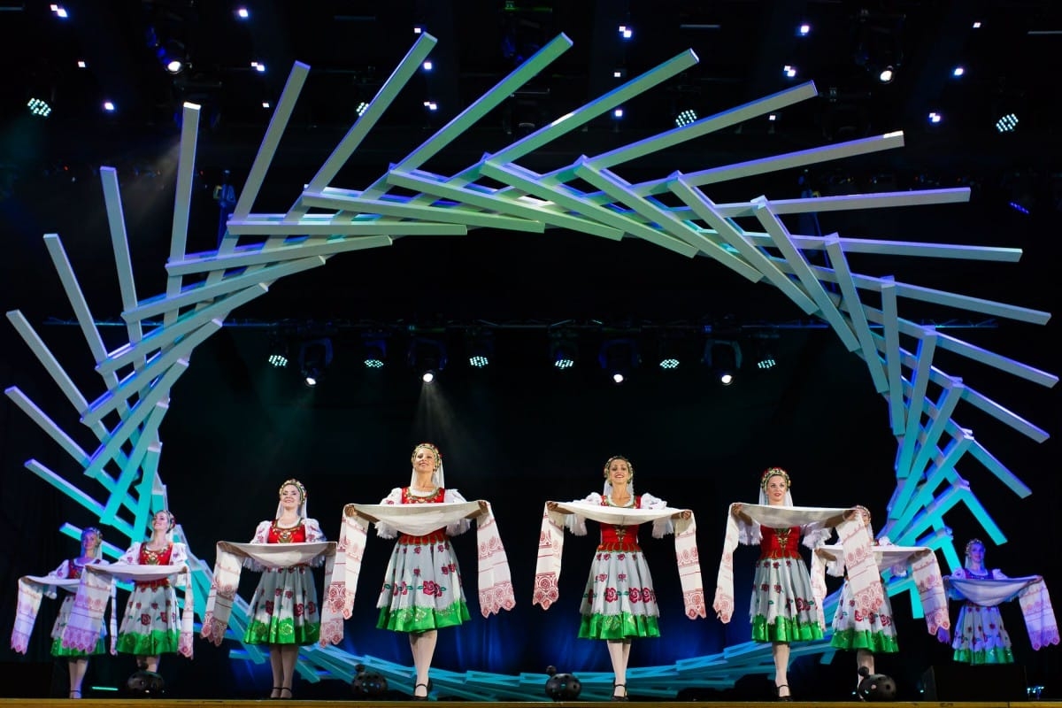 VIII Starptautiskā tautas deju festivāla "Sudmaliņas" atklāšanas diena