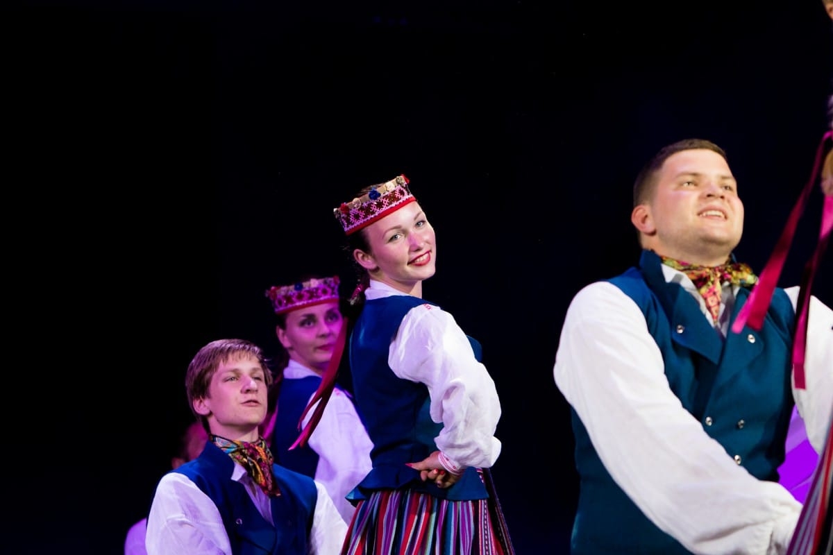 VIII Starptautiskā tautas deju festivāla "Sudmaliņas" atklāšanas diena