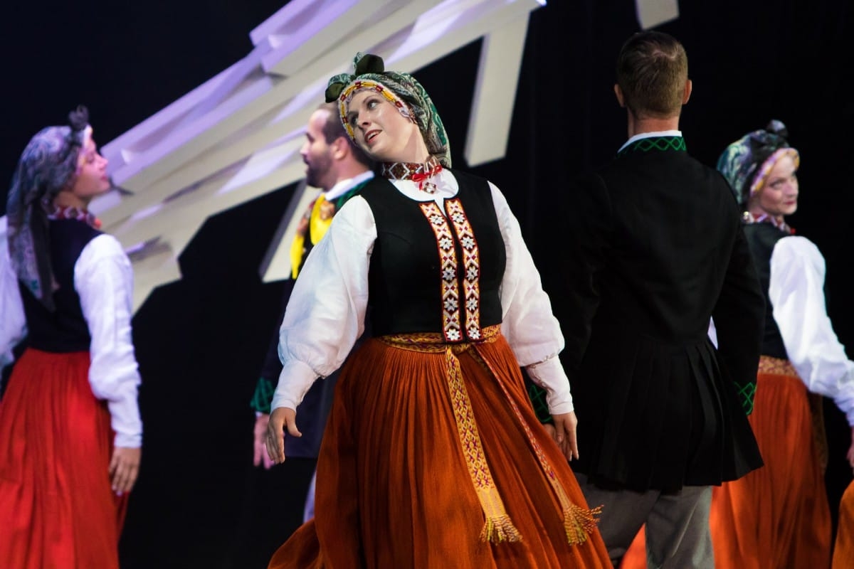 VIII Starptautiskā tautas deju festivāla "Sudmaliņas" atklāšanas diena