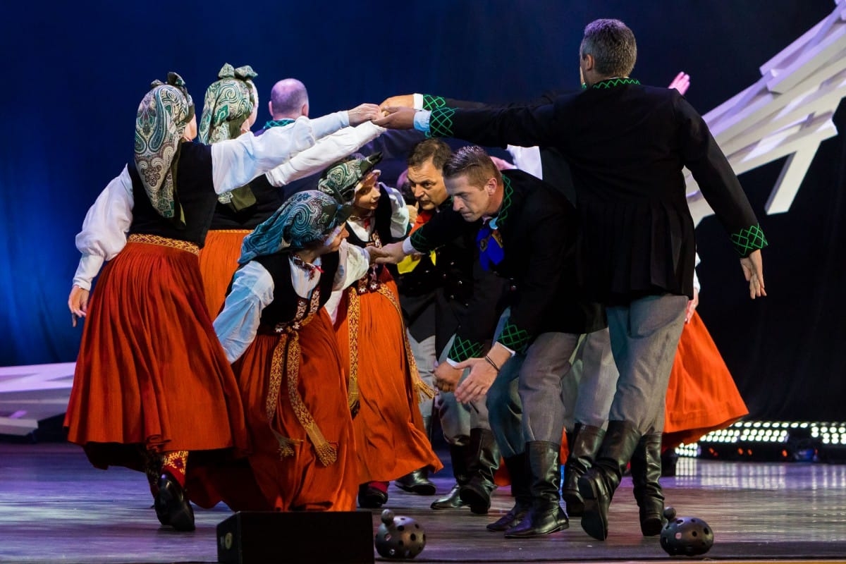 VIII Starptautiskā tautas deju festivāla "Sudmaliņas" atklāšanas diena