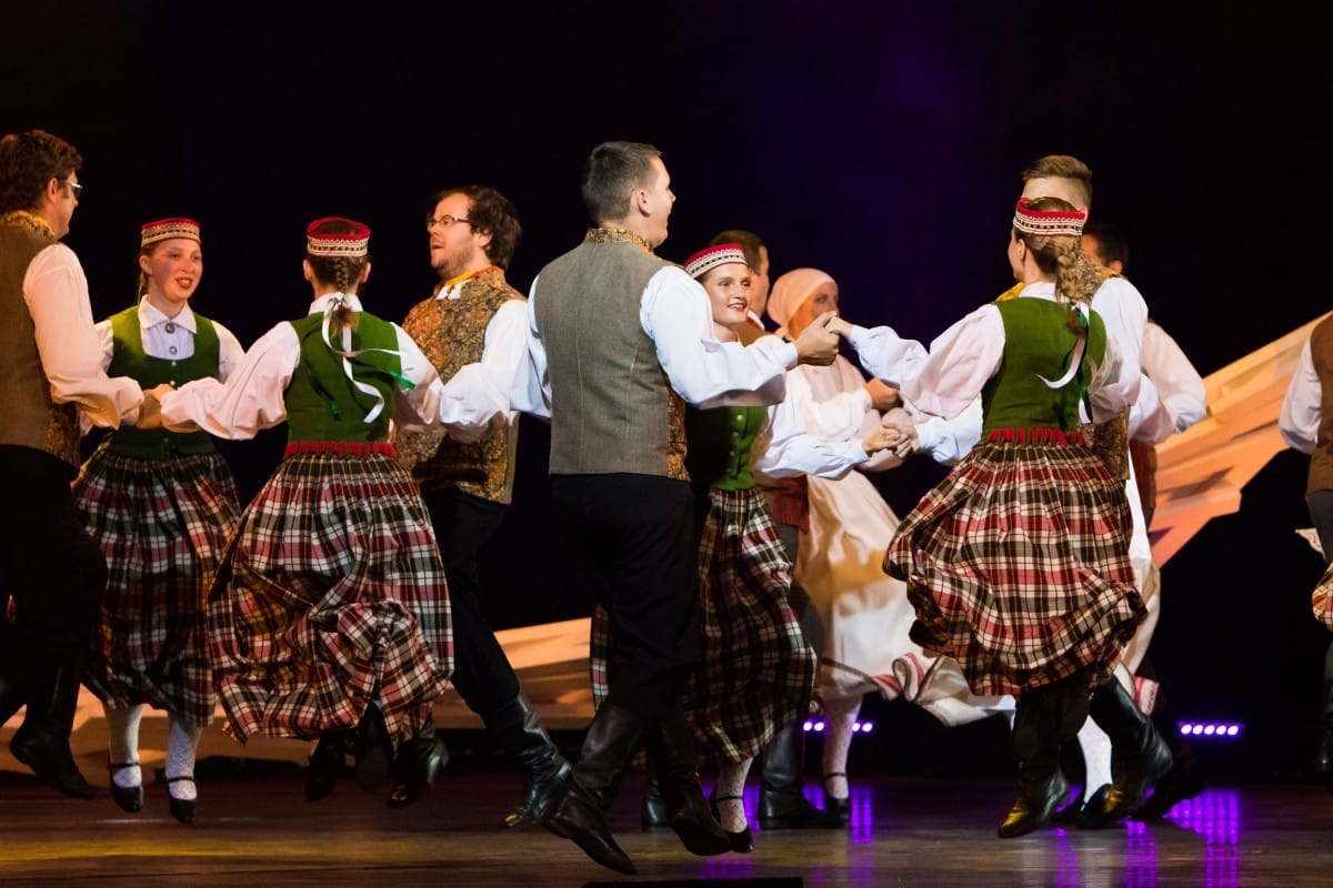 VIII Starptautiskā tautas deju festivāla "Sudmaliņas" atklāšanas diena