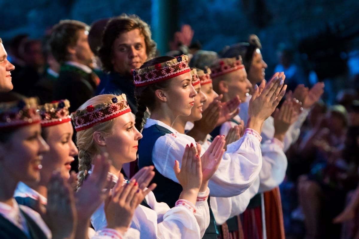 VIII Starptautiskā tautas deju festivāla "Sudmaliņas" atklāšanas diena