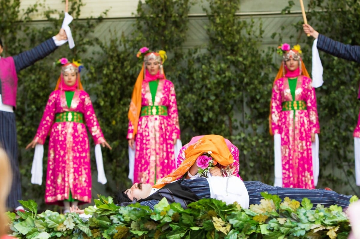 VIII Starptautiskā tautas deju festivāla "Sudmaliņas" koncerti un latvisko labumu tirgus Vērmanes dārzā Rīgā