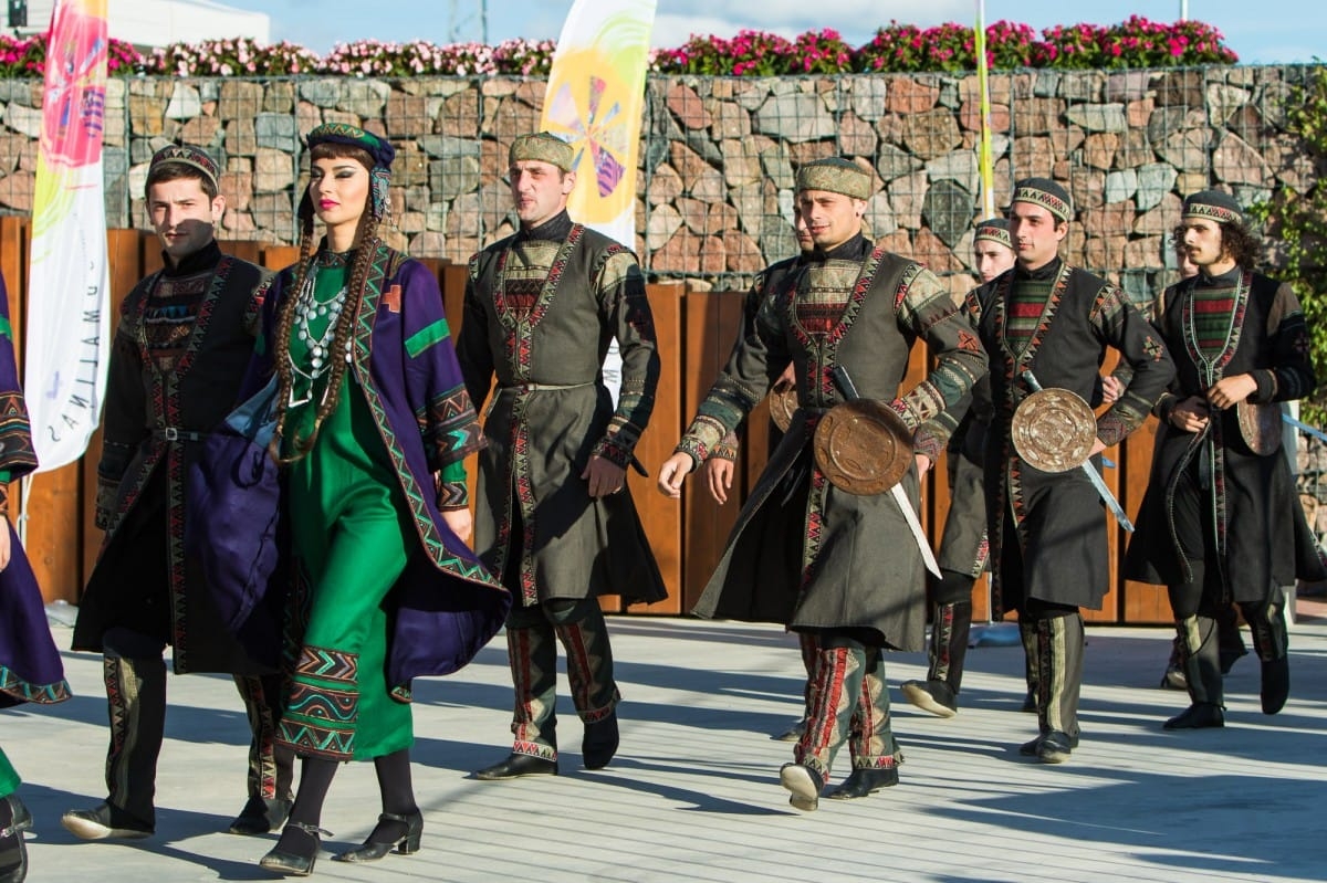 VIII Starptautiskā tautas deju festivāla "Sudmaliņas" Noslēguma koncerts "Pasaules vēji mūsu dejās"
