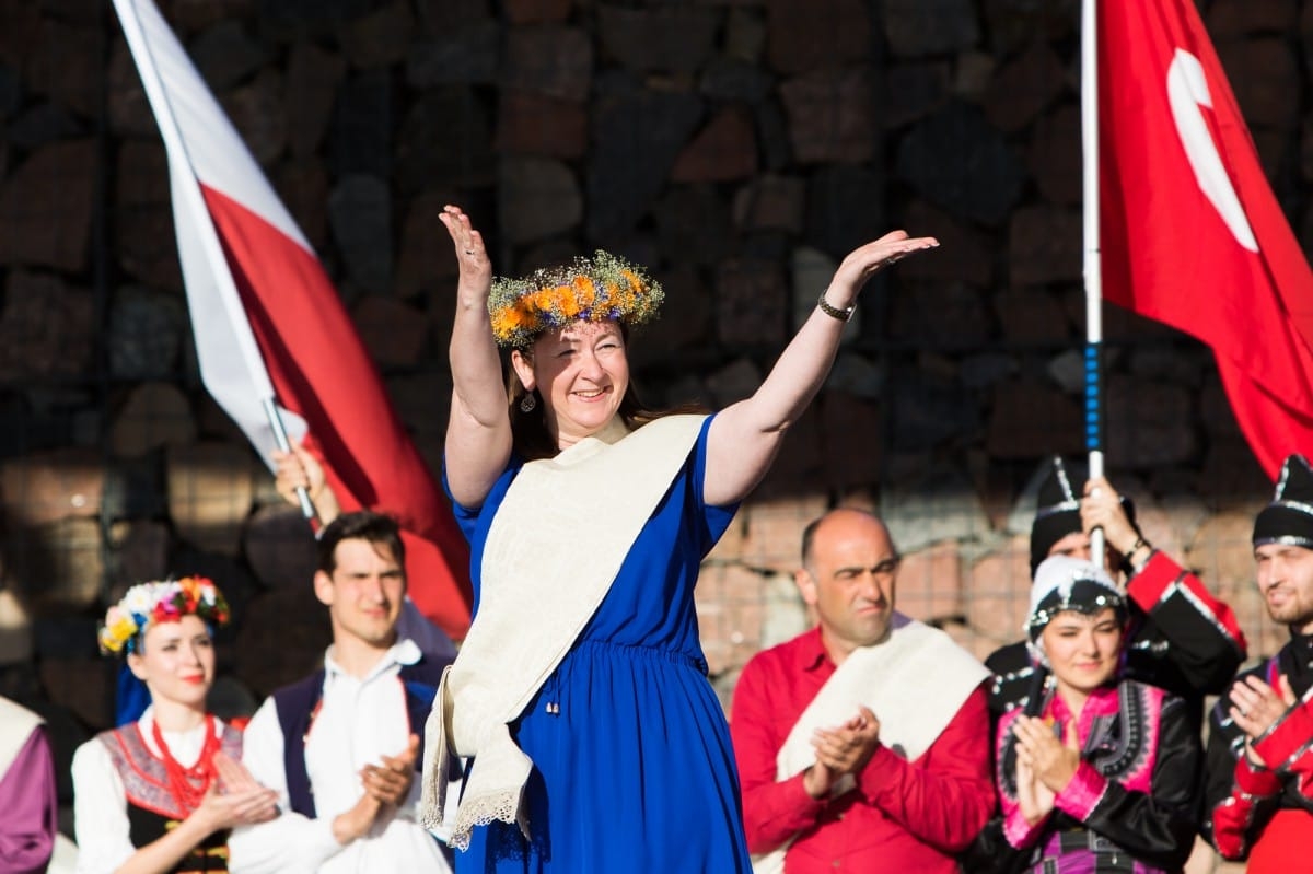 VIII Starptautiskā tautas deju festivāla "Sudmaliņas" Noslēguma koncerts "Pasaules vēji mūsu dejās"