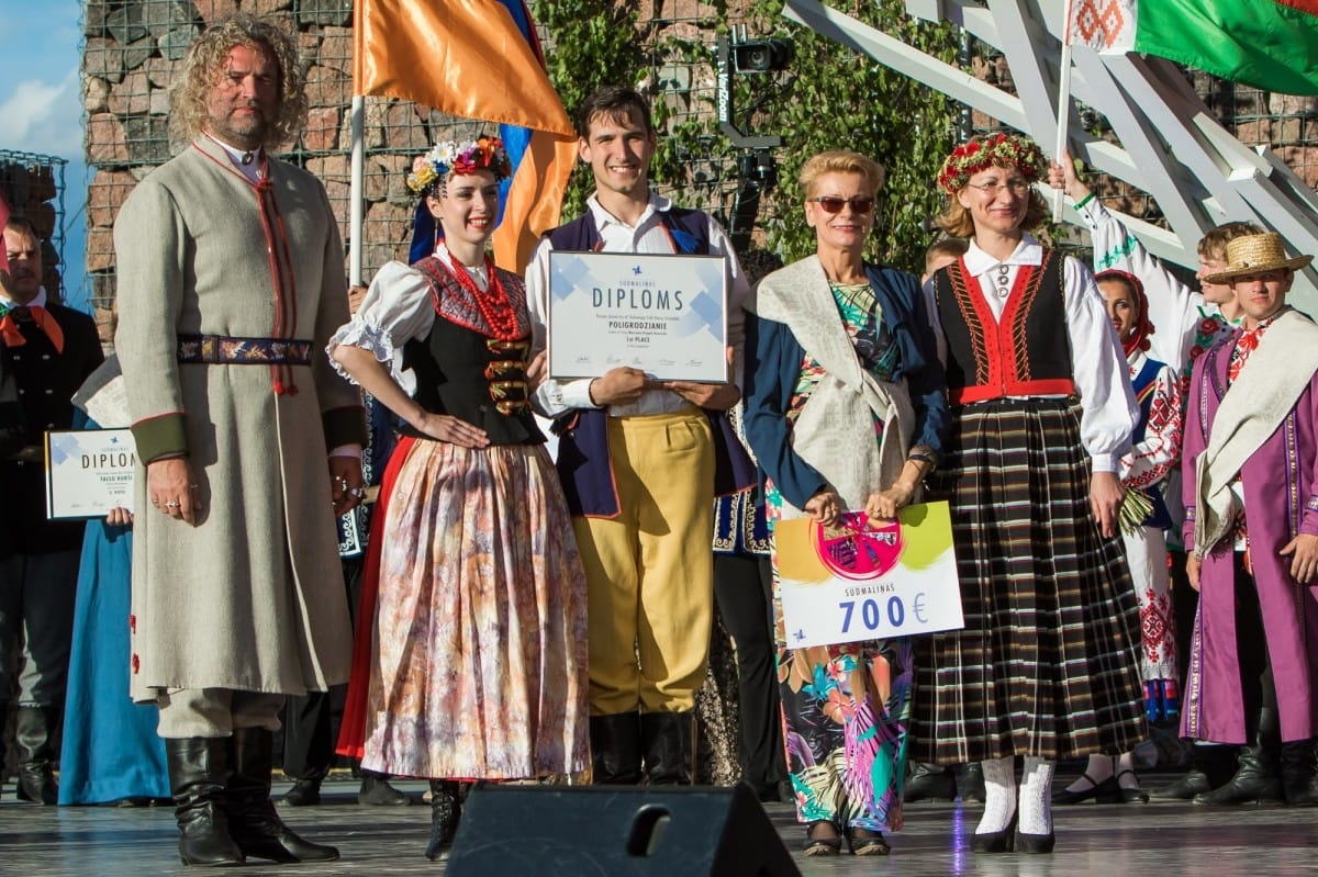 VIII Starptautiskā tautas deju festivāla "Sudmaliņas" Noslēguma koncerts "Pasaules vēji mūsu dejās"