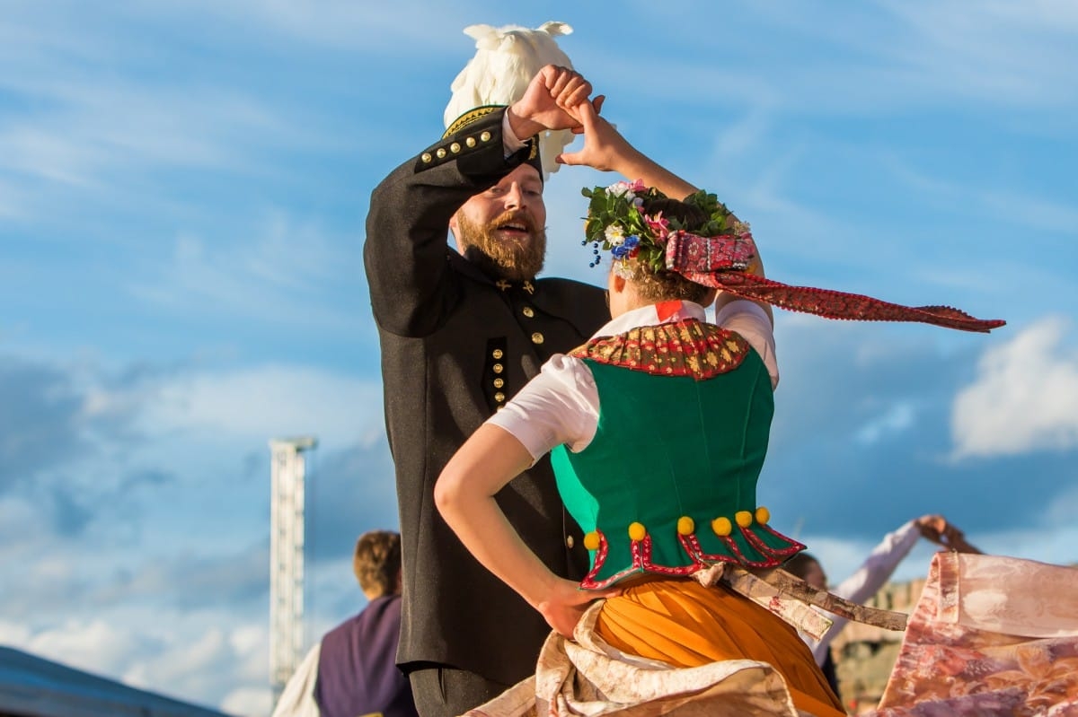 VIII Starptautiskā tautas deju festivāla "Sudmaliņas" Noslēguma koncerts "Pasaules vēji mūsu dejās"