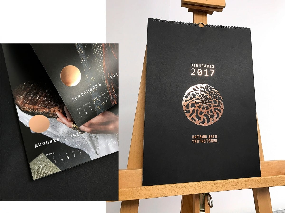 "Katram savu tautastērpu" kalendāra un plānotāja "Dienrādis 2017" atklāšana
