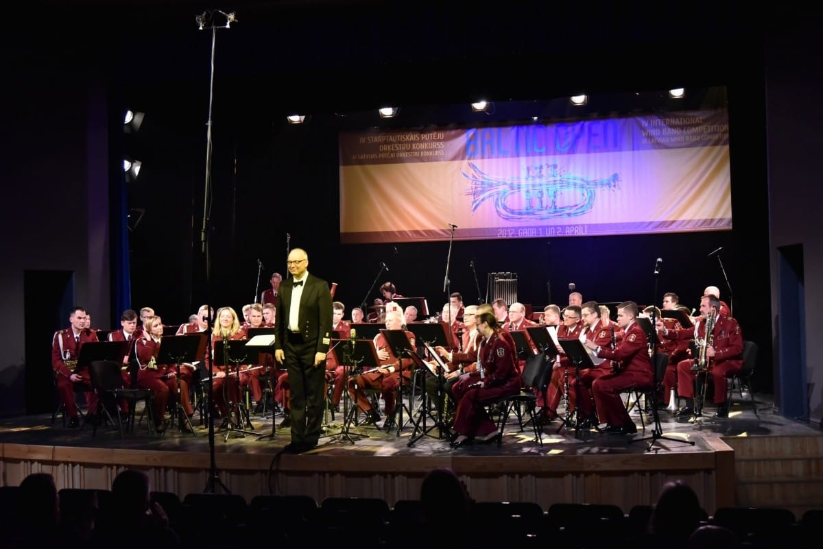 Starptautiskais pūtēju orķestru konkurss Baltic Open un IX Latvijas pūtēju orķestru konkurss