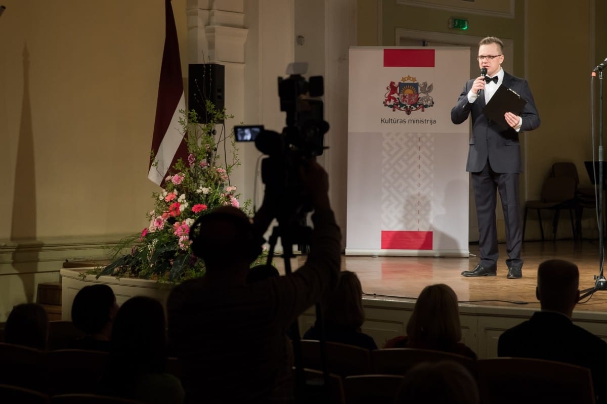 Kultūras ministrijas apbalvojuma un Cimzes balvas 2017 pasniegšanas ceremonija