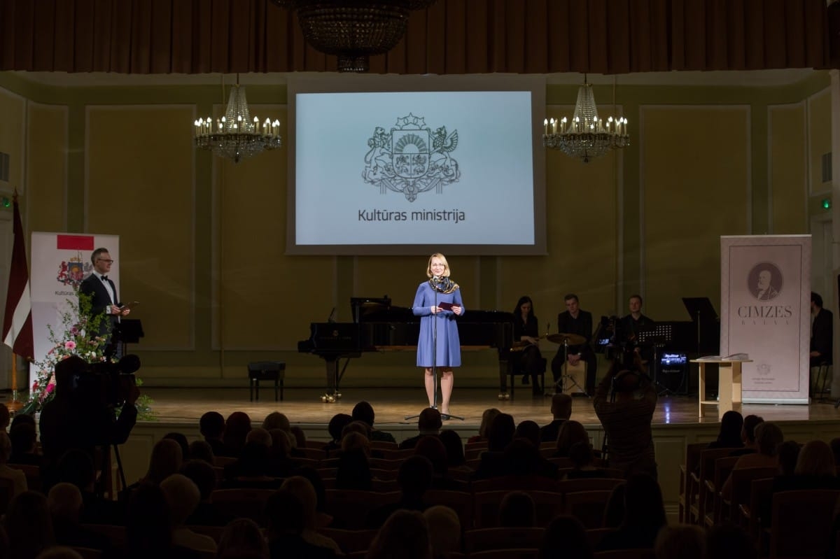 Kultūras ministrijas apbalvojuma un Cimzes balvas 2017 pasniegšanas ceremonija