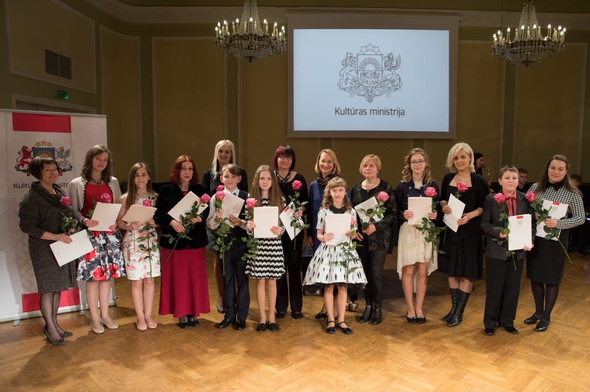 Kultūras ministrijas apbalvojuma un Cimzes balvas 2017 pasniegšanas ceremonija
