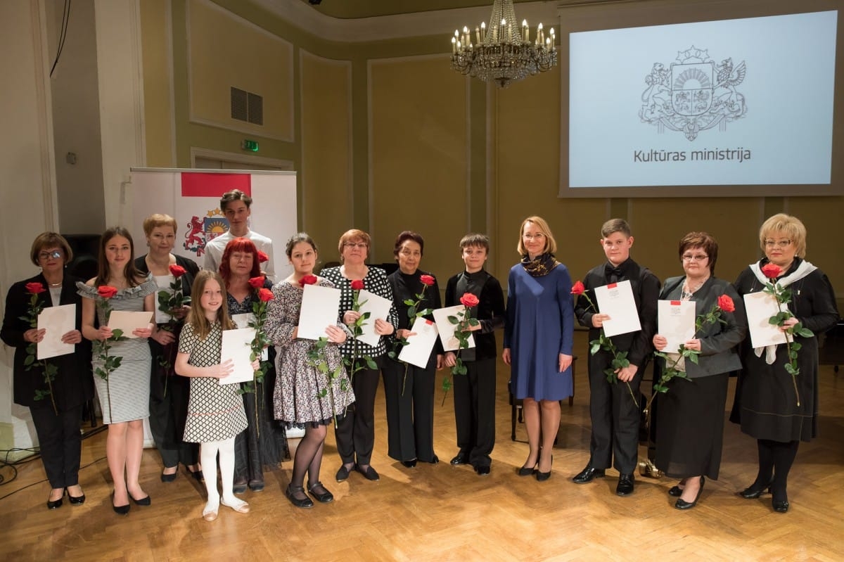 Kultūras ministrijas apbalvojuma un Cimzes balvas 2017 pasniegšanas ceremonija