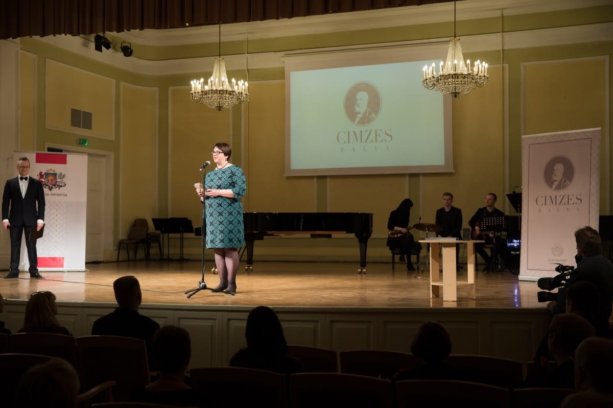 Kultūras ministrijas apbalvojuma un Cimzes balvas 2017 pasniegšanas ceremonija