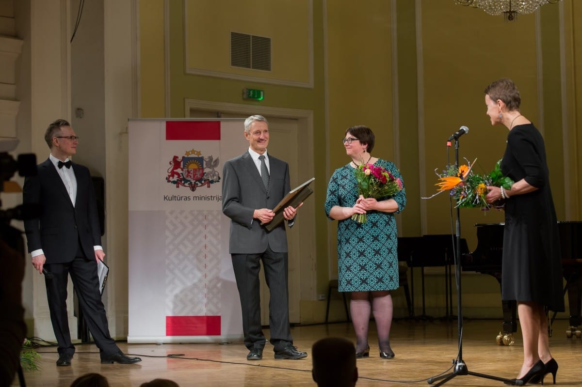 Kultūras ministrijas apbalvojuma un Cimzes balvas 2017 pasniegšanas ceremonija