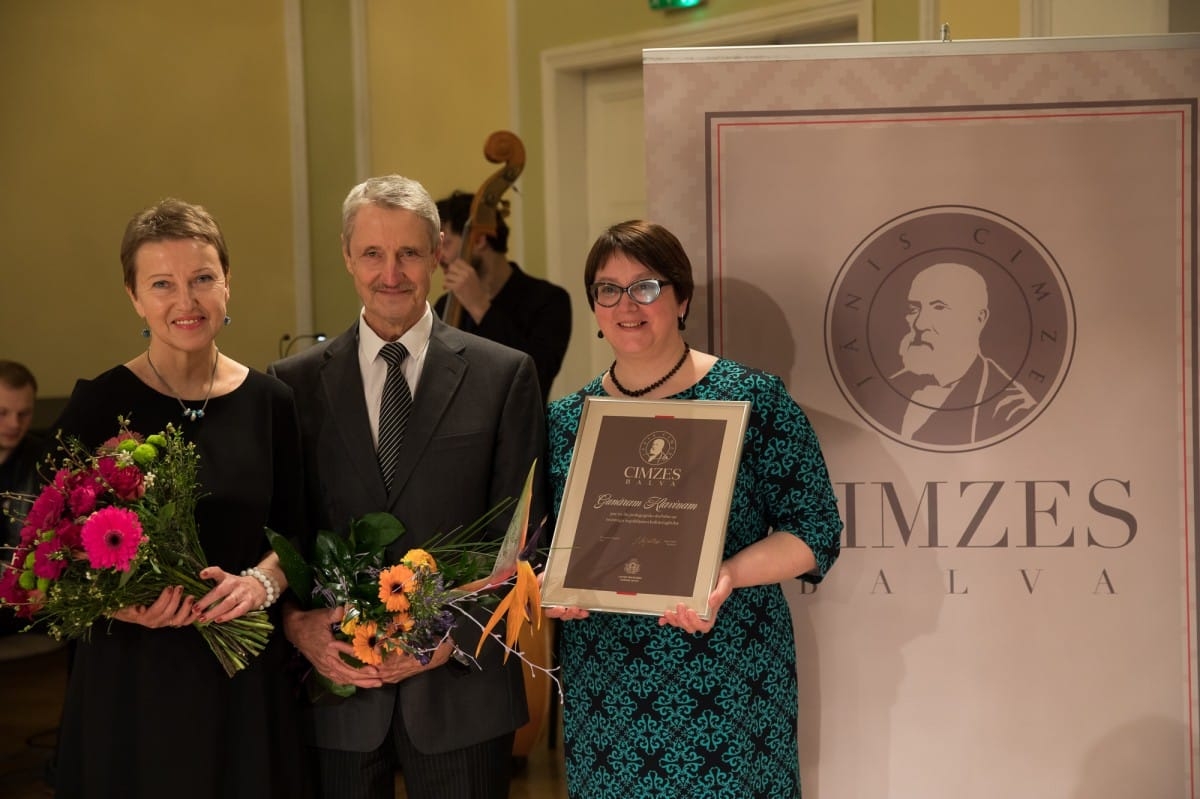 Kultūras ministrijas apbalvojuma un Cimzes balvas 2017 pasniegšanas ceremonija