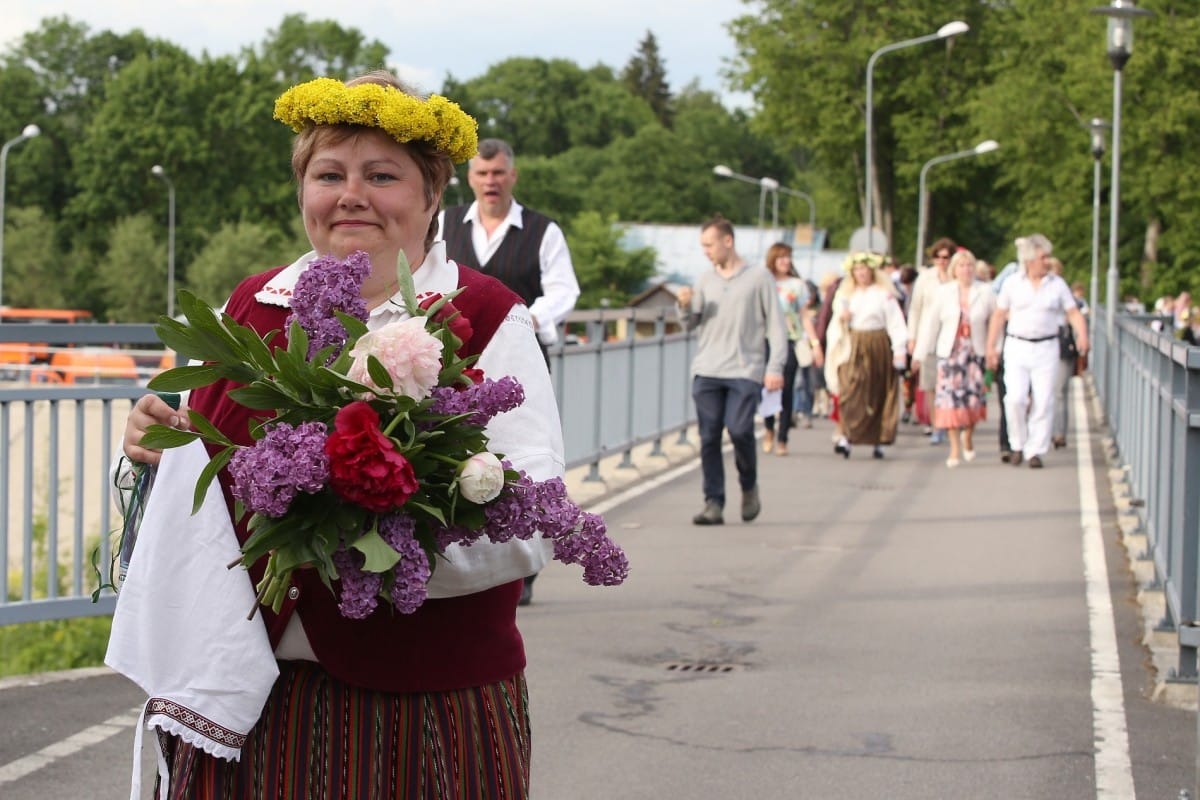 XXVI Vispārejo latviešu Dziesmu un XVI Deju svētku ieskaņas koncerts Jēkabpilī