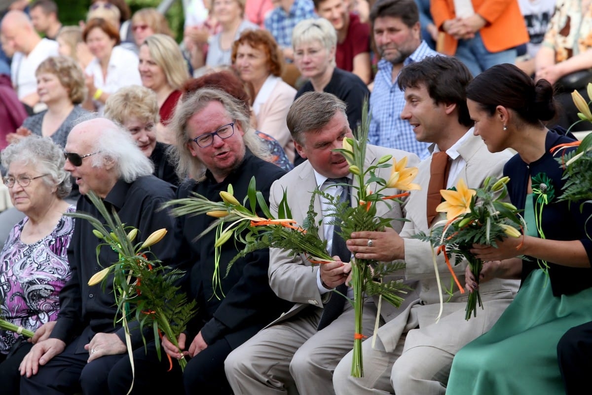 XXVI Vispārejo latviešu Dziesmu un XVI Deju svētku ieskaņas koncerts Jēkabpilī