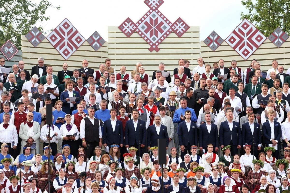 XXVI Vispārejo latviešu Dziesmu un XVI Deju svētku ieskaņas koncerts Jēkabpilī