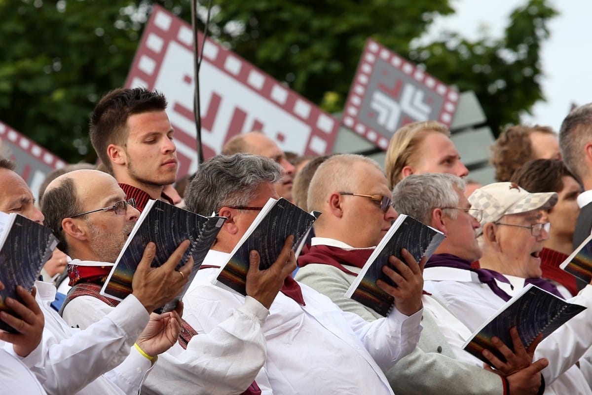 XXVI Vispārejo latviešu Dziesmu un XVI Deju svētku ieskaņas koncerts Jēkabpilī