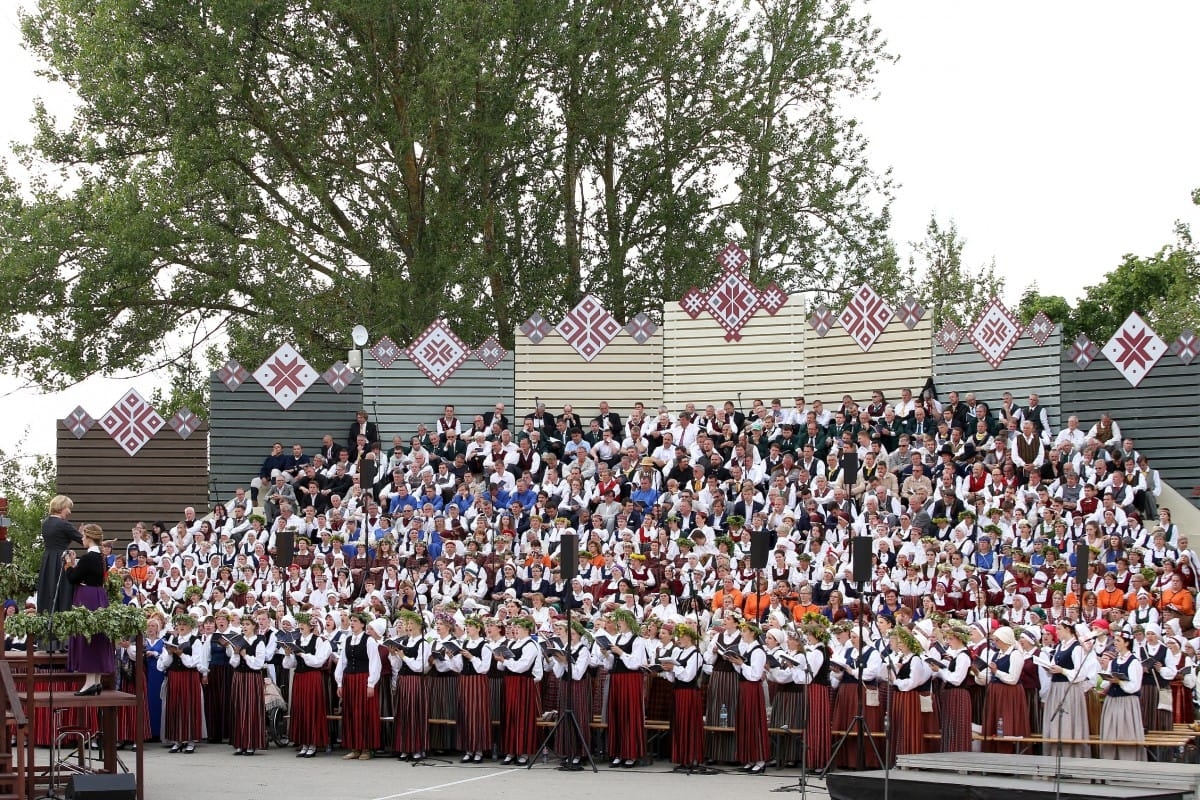 XXVI Vispārejo latviešu Dziesmu un XVI Deju svētku ieskaņas koncerts Jēkabpilī