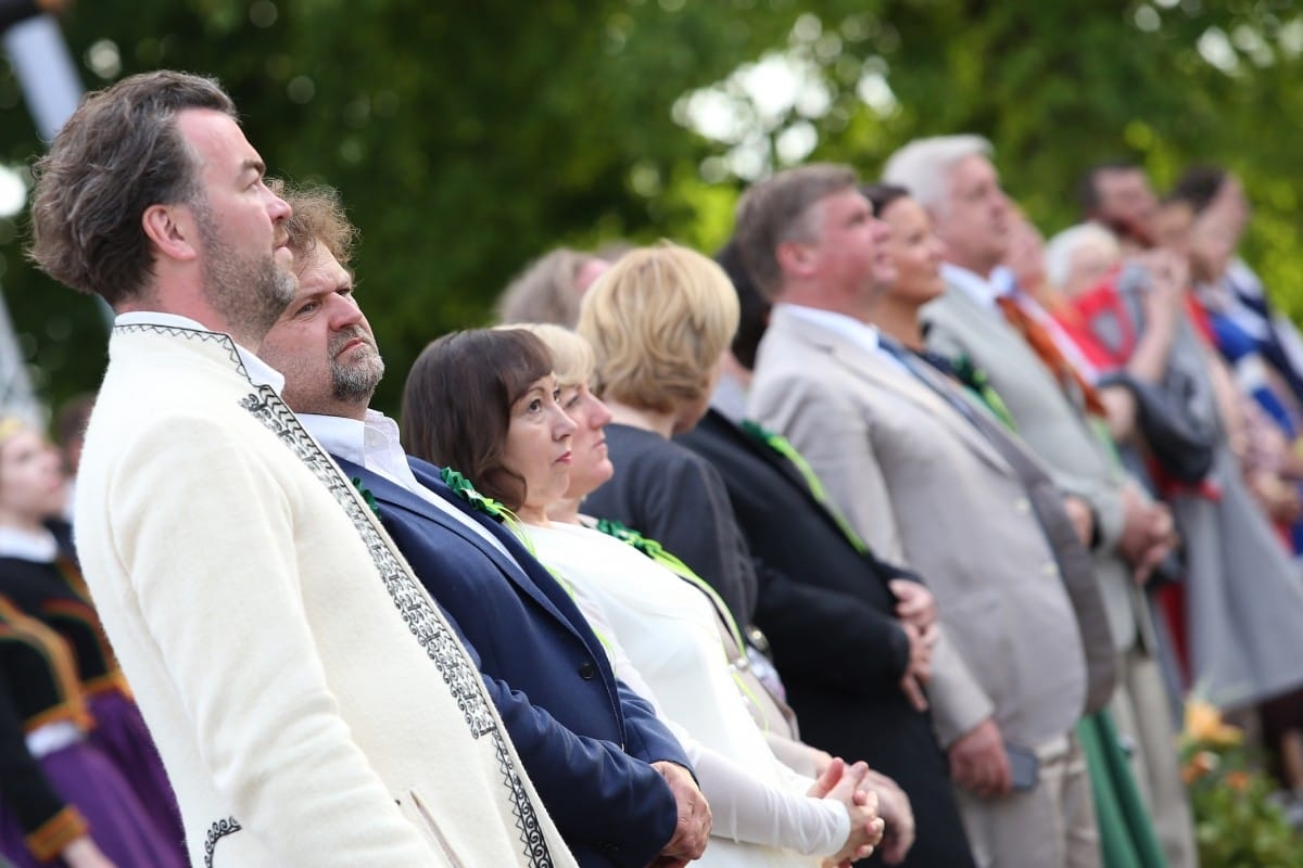 XXVI Vispārejo latviešu Dziesmu un XVI Deju svētku ieskaņas koncerts Jēkabpilī