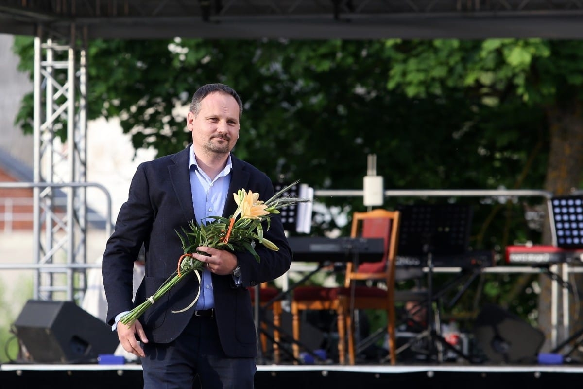 XXVI Vispārejo latviešu Dziesmu un XVI Deju svētku ieskaņas koncerts Jēkabpilī
