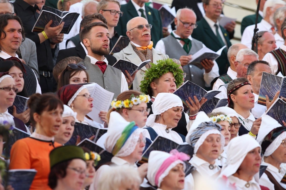XXVI Vispārejo latviešu Dziesmu un XVI Deju svētku ieskaņas koncerts Jēkabpilī