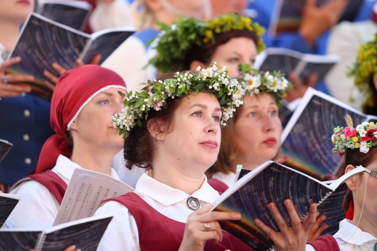 XXVI Vispārejo latviešu Dziesmu un XVI Deju svētku ieskaņas koncerts Jēkabpilī