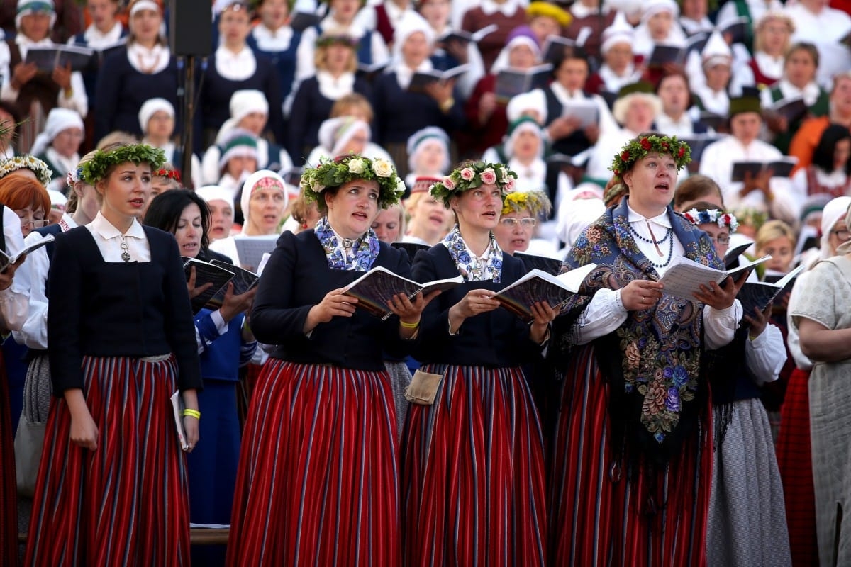 XXVI Vispārejo latviešu Dziesmu un XVI Deju svētku ieskaņas koncerts Jēkabpilī