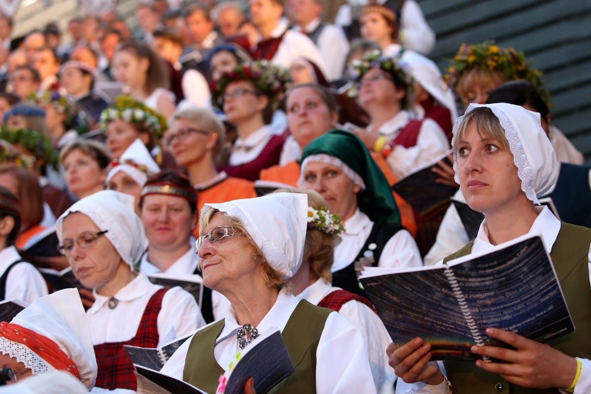 XXVI Vispārejo latviešu Dziesmu un XVI Deju svētku ieskaņas koncerts Jēkabpilī