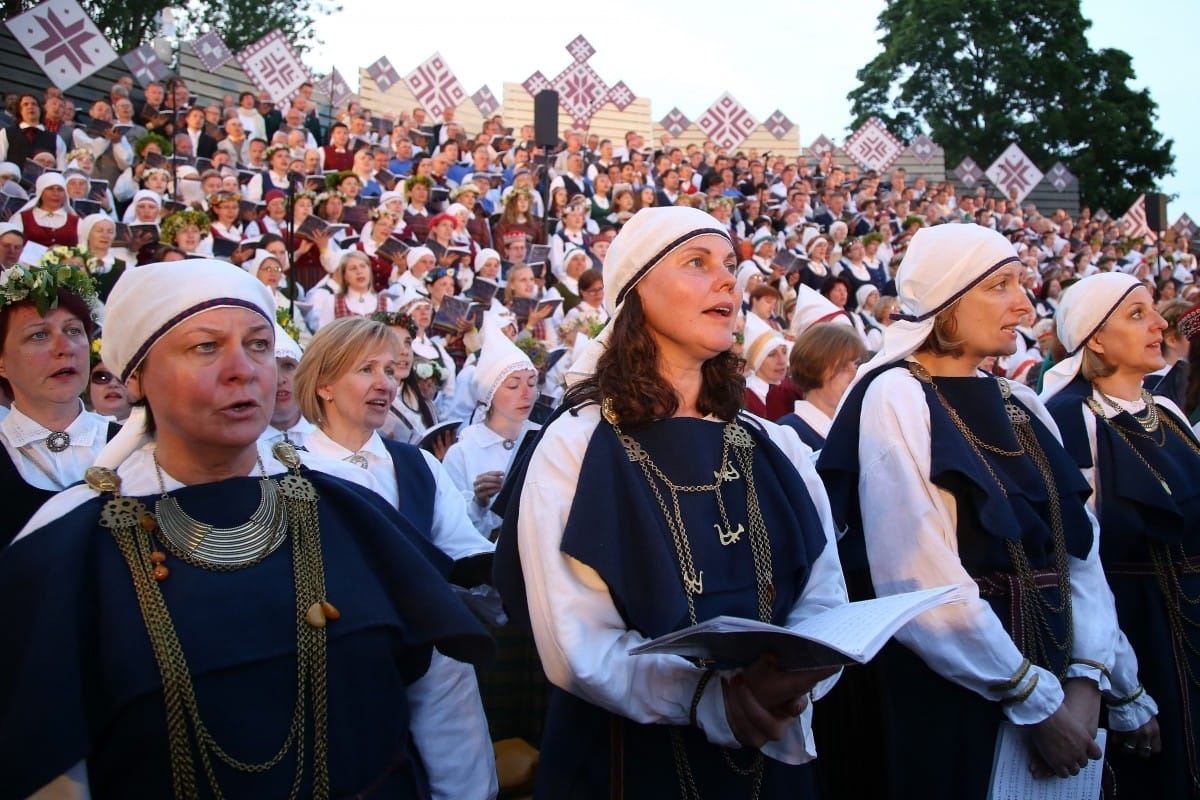 XXVI Vispārejo latviešu Dziesmu un XVI Deju svētku ieskaņas koncerts Jēkabpilī
