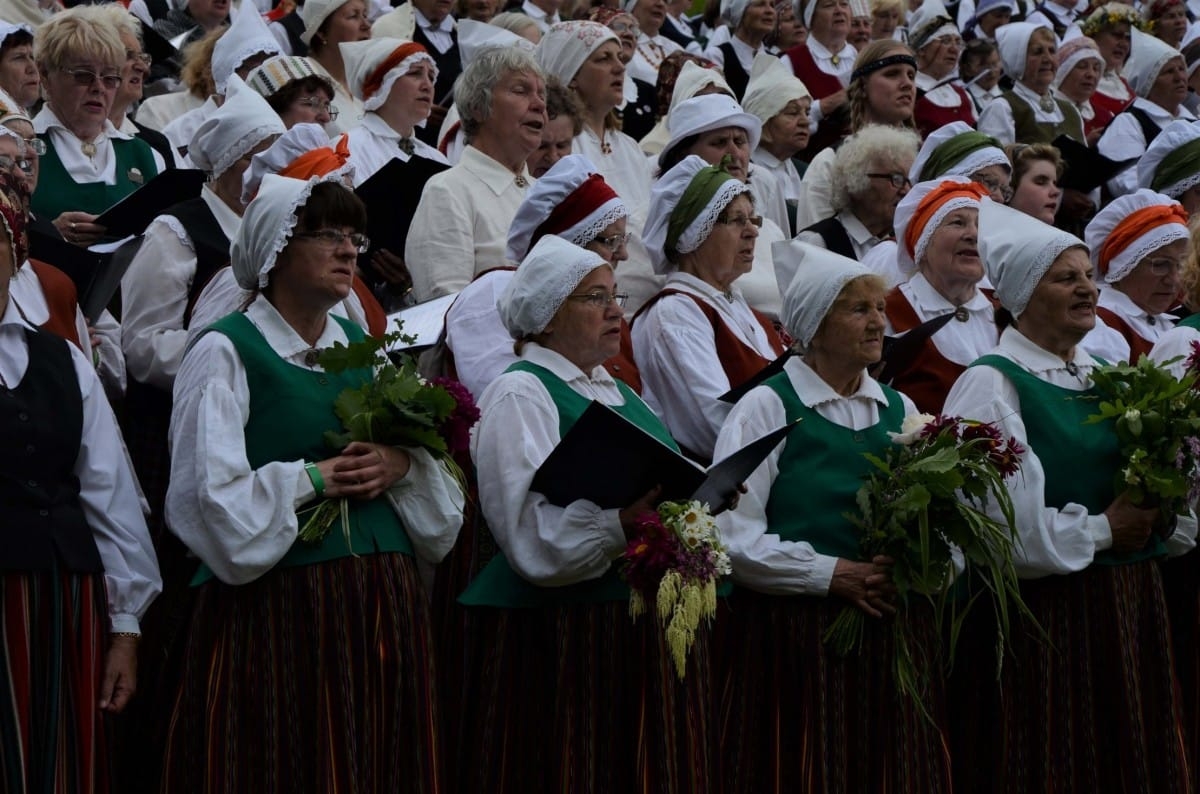 Latvijas senioru koru svētki "Trejdeviņi tēvu zemē"